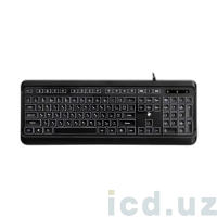 Клавиатура 2E KS120 ILLUMINATED BLACk проводное