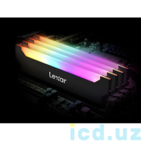 Dual Kit DDR4 32Gb (16+16) 3600МГц PC4-28800 Lexar Hades RGB LED (original)  с радиаторами  (LED подсветка)	