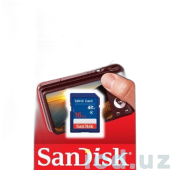 Карта памяти SanDisk Ultra microSDXC Class 10 UHS-I 80MB/s 64GB