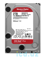 HDD 2Tb Western Digital WD2002FFSX Red PLUS , 64 Mb, SATA III 7200 rpm