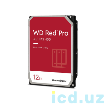 HDD 12TB  Western Digital Red PRO WD120EFBX, 256Mb, SATA III 7200 rpm