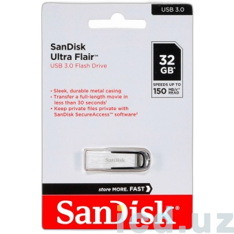 SanDisk Ultra Flair Up to 150MB/s USB 3,0 Flsh Drive 32Gb